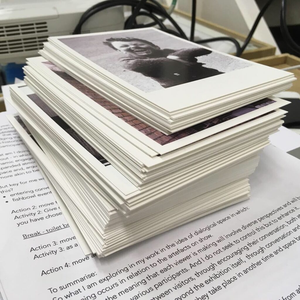 Postcards from the Field: Collaboration in Curation